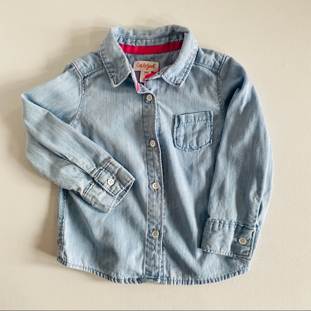 Cat & Jack Chambray Shirt
